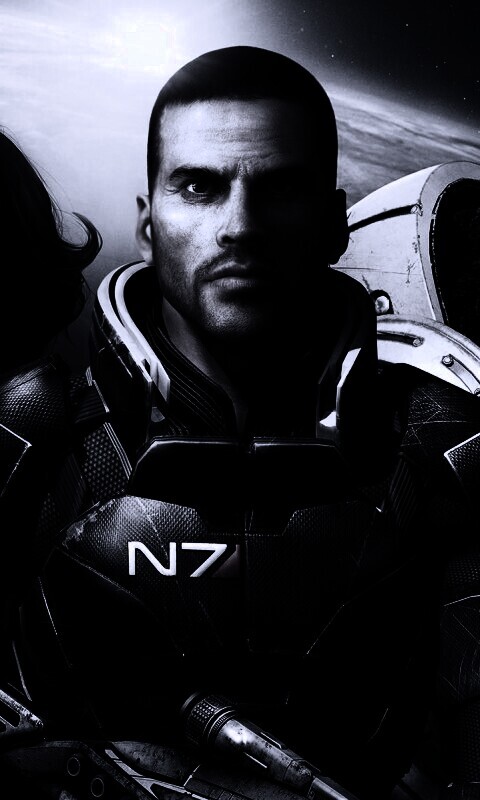Mass Effect N7 обои