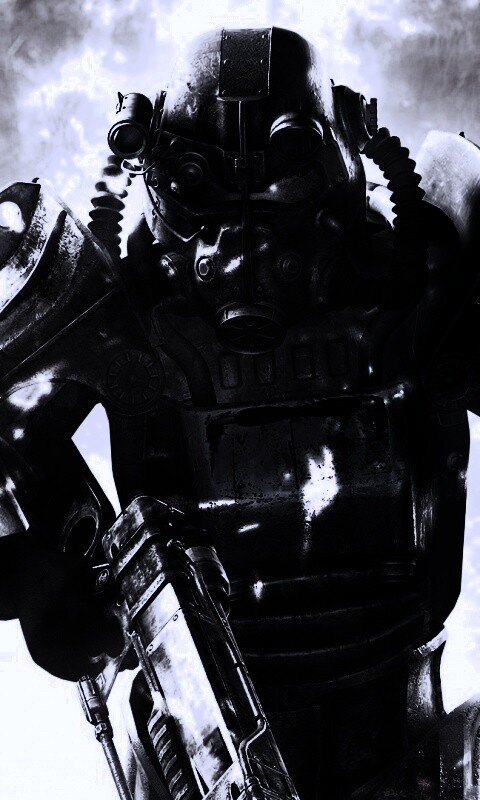 Солдат Братства Стали обои