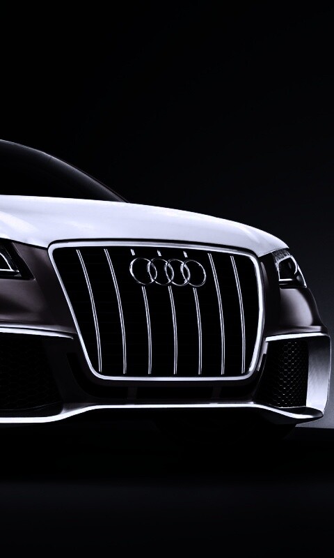 Красный Ауди обои