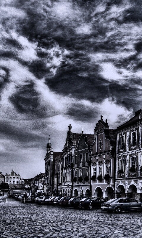 Домики в Чехии обои