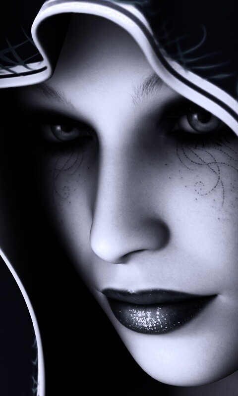 Магичка в капюшоне обои