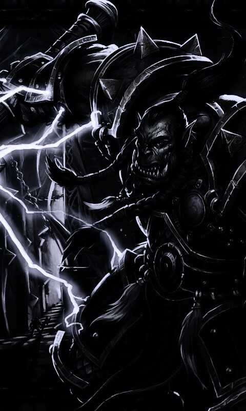 Орк из WOW обои