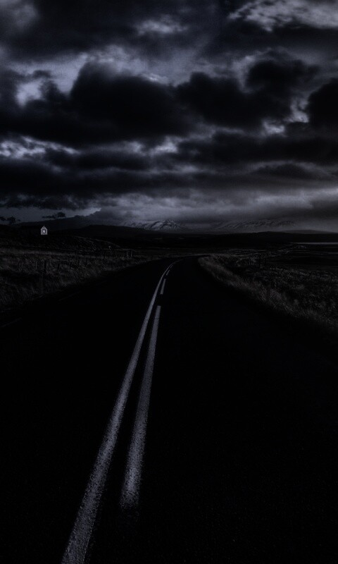 Пустая дорога обои