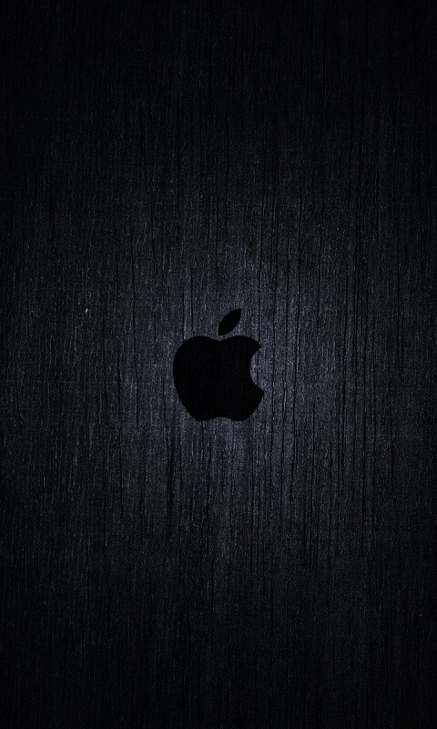 Логотип Apple на доске обои