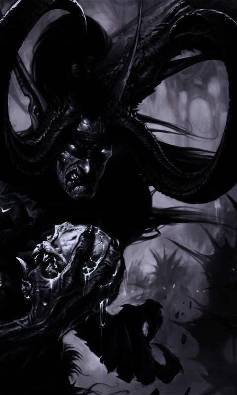 Иллидан из WoW BC обои