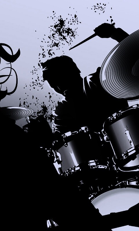 Барабанщик зажигает обои