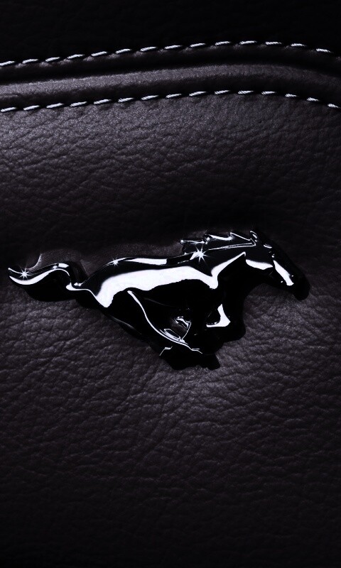 Кожаный салон Форда Мустанг обои