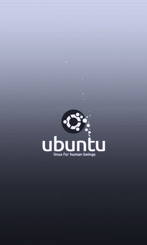 Логотип Ubuntu обои
