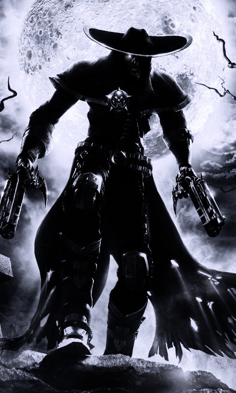 Мертвец с пистолетами обои