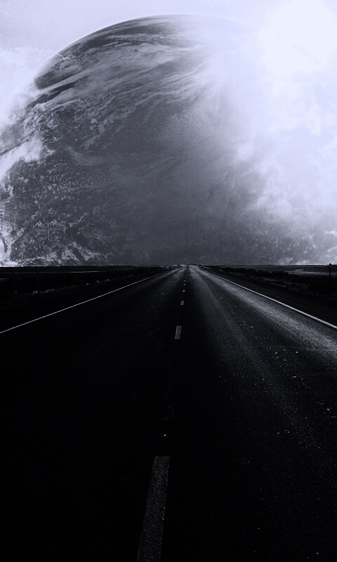 Дорога в луну обои