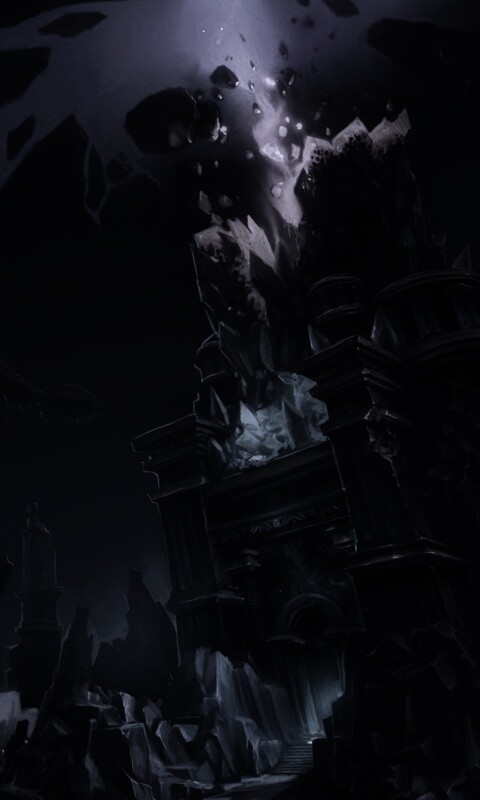 Вход в вулканический храм обои