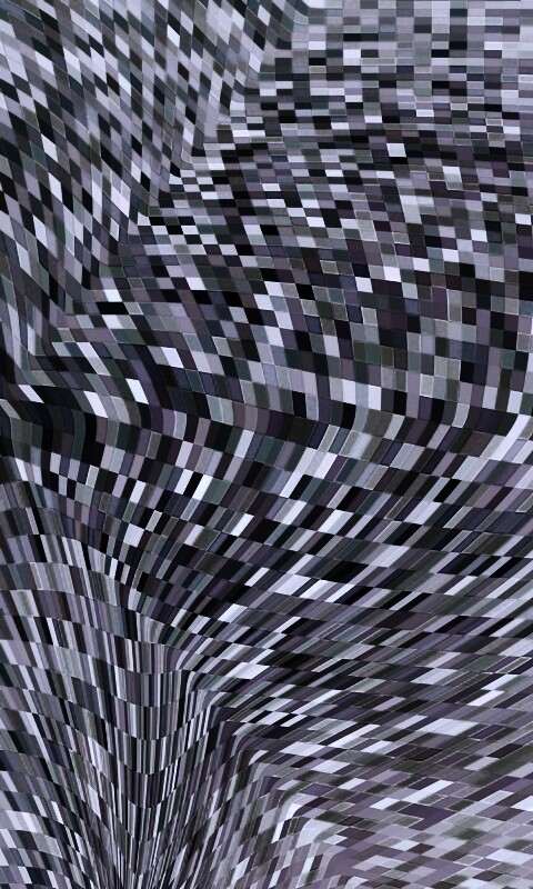 Пиксельная воронка обои