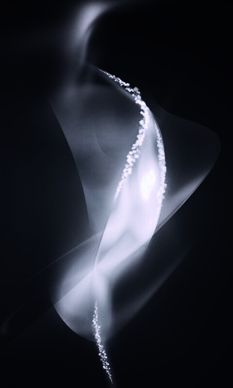 Светящаяся вертикальная волна обои