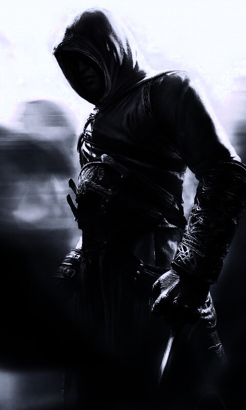 Ассасин в толпе обои