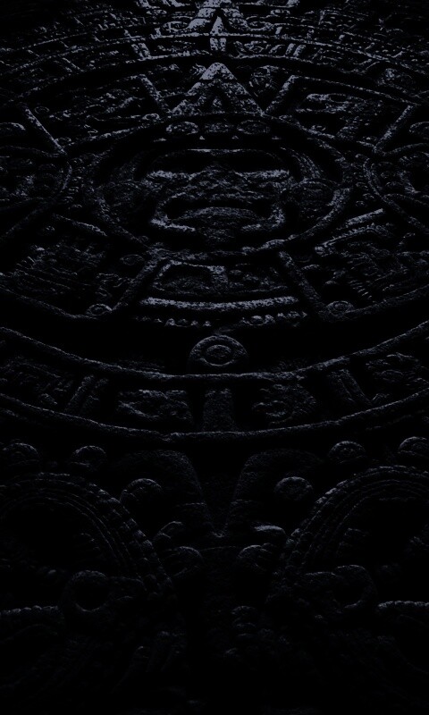 Индейские записи высеченные в камне обои