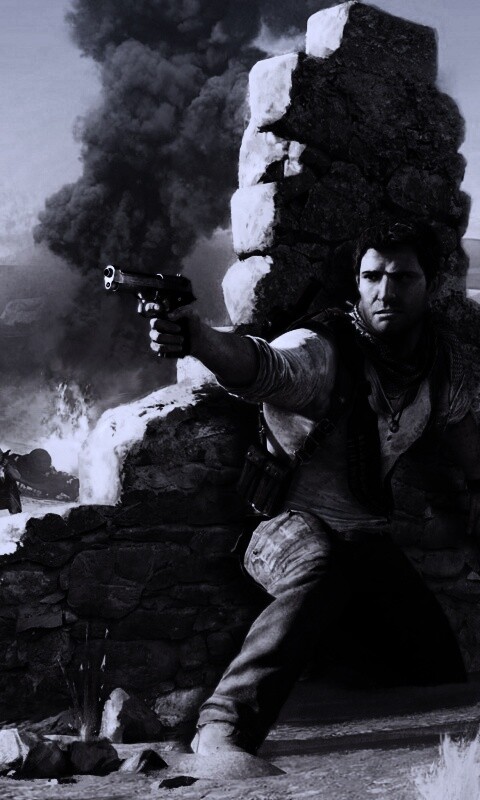 Бой в пустыне обои