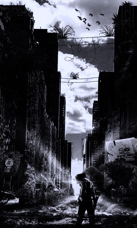 Постапокалиптический мир обои