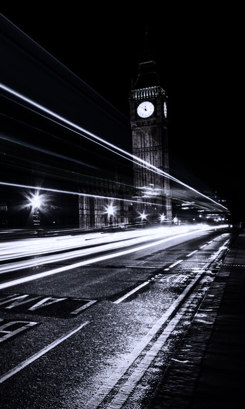 Ночной лондон обои