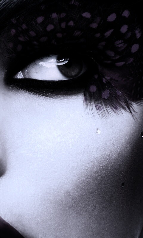 Макияж крупным планом обои