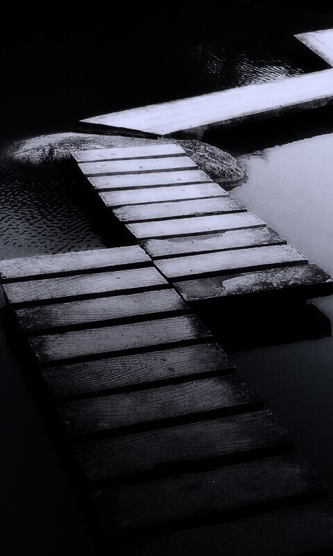 Дорожка над водой обои