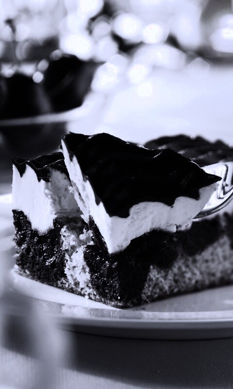 Вишневое пирожное обои