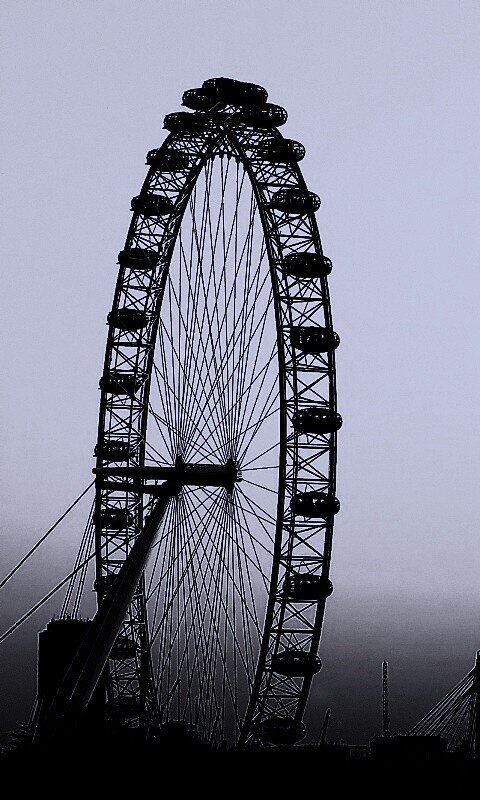 Силуэт Лондона обои