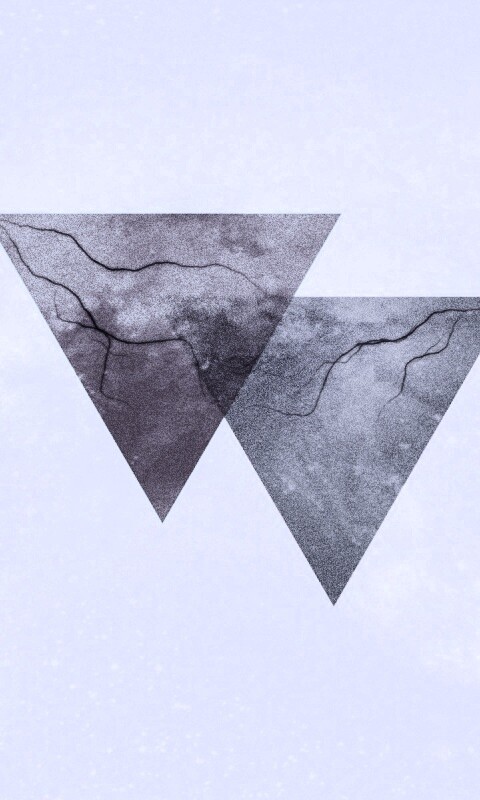 Минималистичные треугольники обои