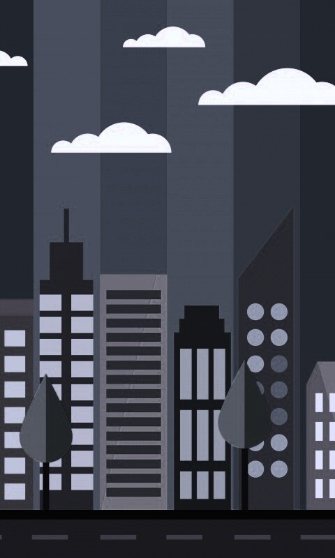 Векторный рисунок города обои