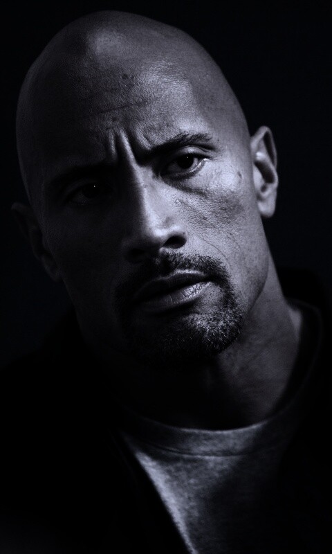 Dwayne johnson, Actor, Bald, Hair, Celebrity обои