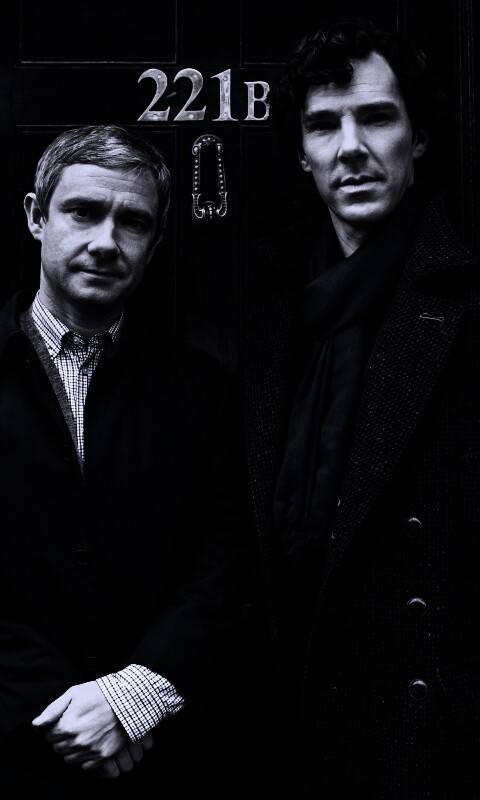 Шерлок и Ватсон обои