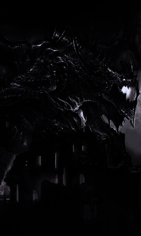 Огромный дракон обои