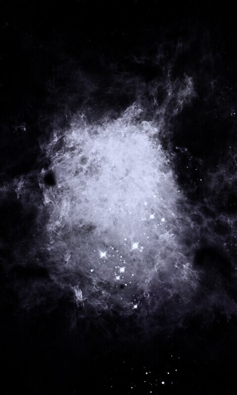 Фиолетовая туманность обои