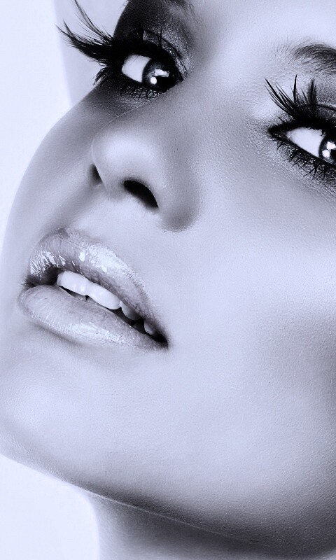 Красивое лицо обои