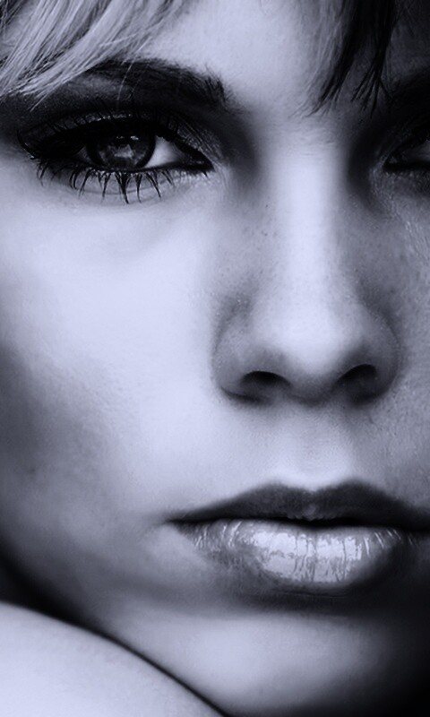 Черно-белое обои