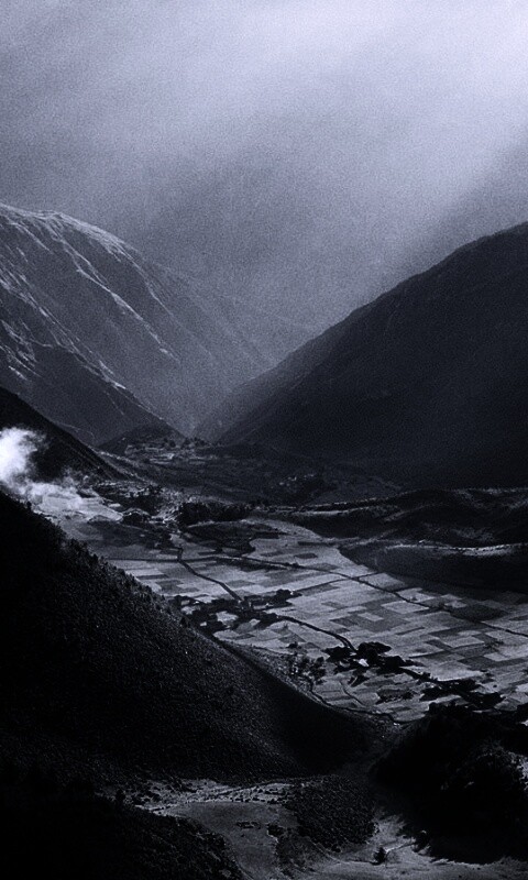 Горная долина обои