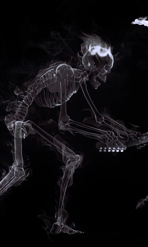 Музыка, пробирающая до костей обои