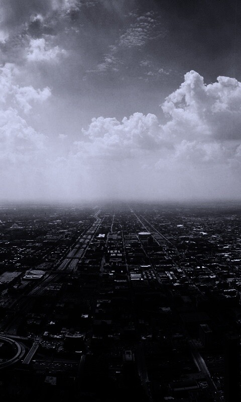 Город: вид сверху обои