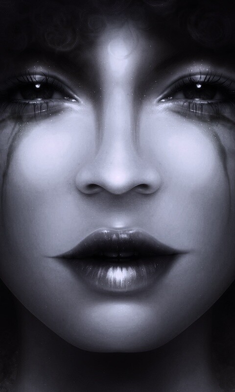 Карамельное личико обои