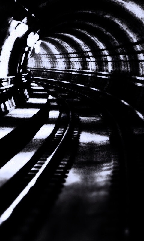 Тоннель метро обои