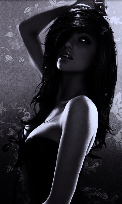 Загадочная девушка обои