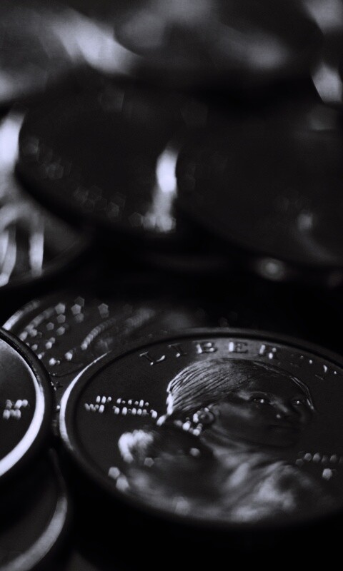 Золотые монеты обои