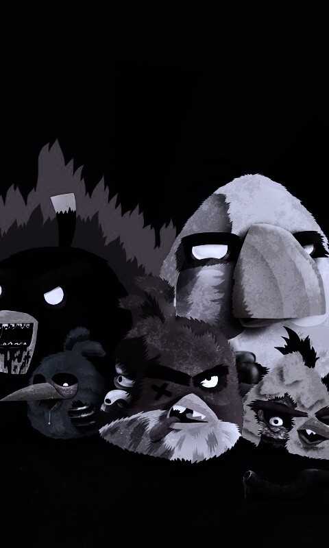 Angry Zombie Birds обои