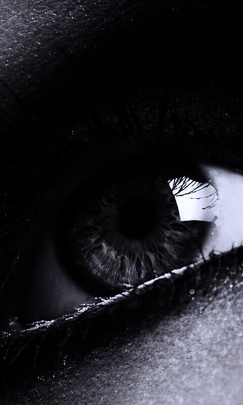 Оранжевый глаз обои