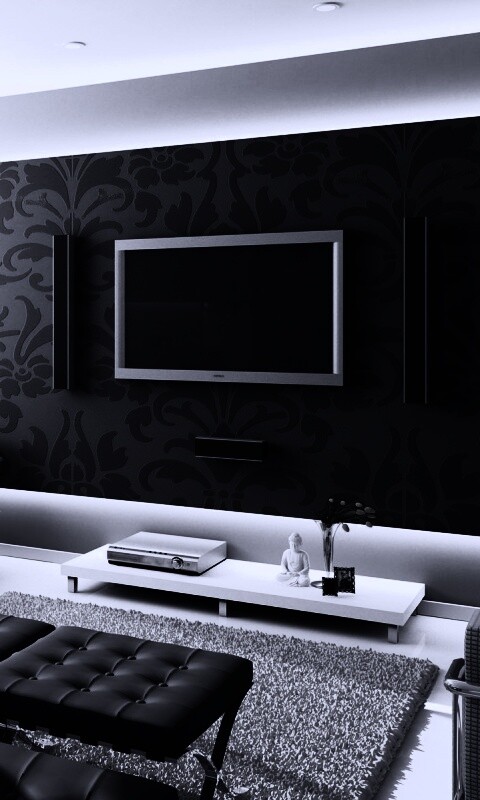 Современная комната обои