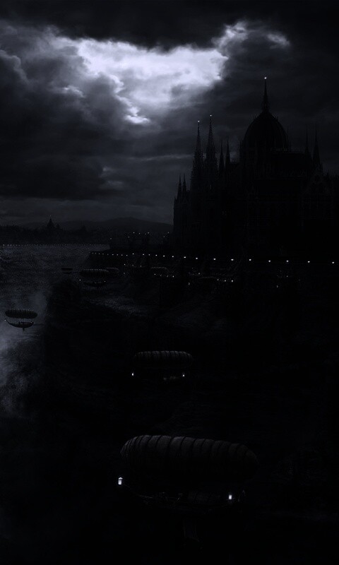 Фентезийный Будапешт обои