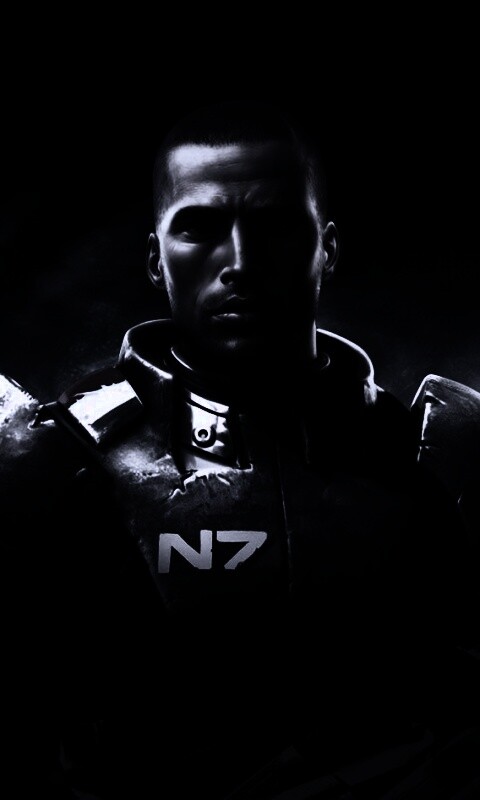 Шепард из Mass Effect обои