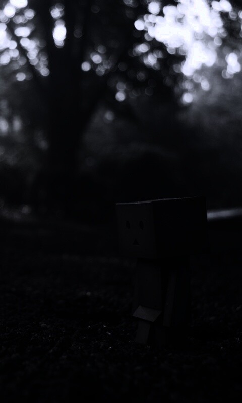 Картонный человечек обои