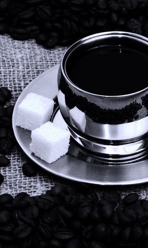 Кофе с сахаром обои