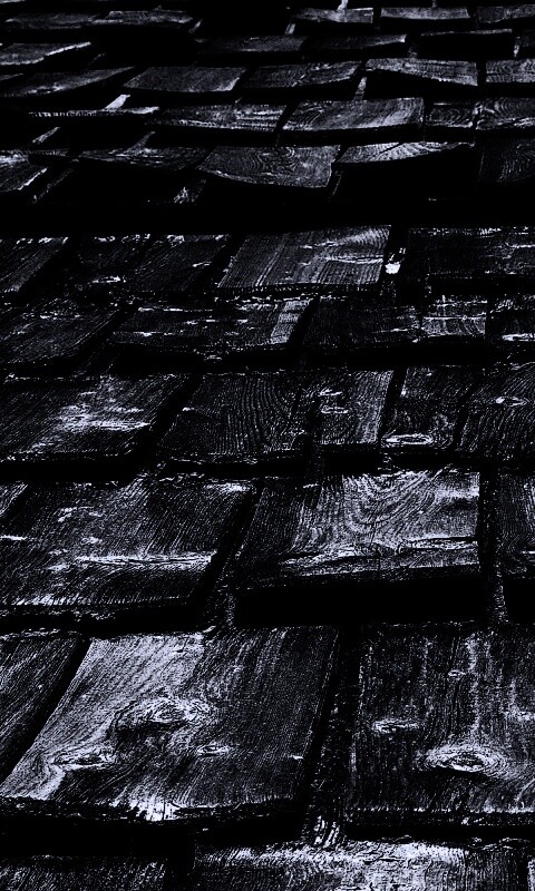 Деревянная крыша обои