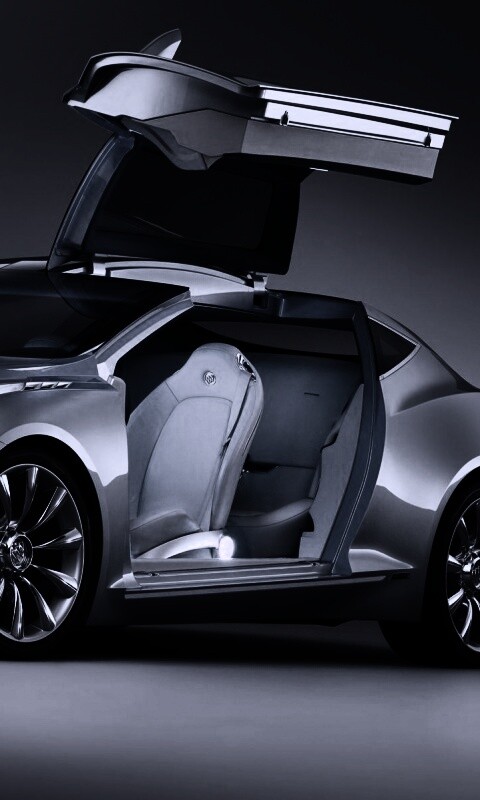 Buick Riviera с распахнутой дверцей обои